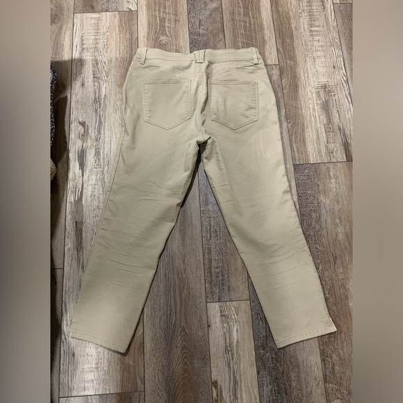 Ankle length tan pants - Picture 3 of 4